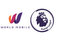 Premier League Badge &World Mobile Sponsor